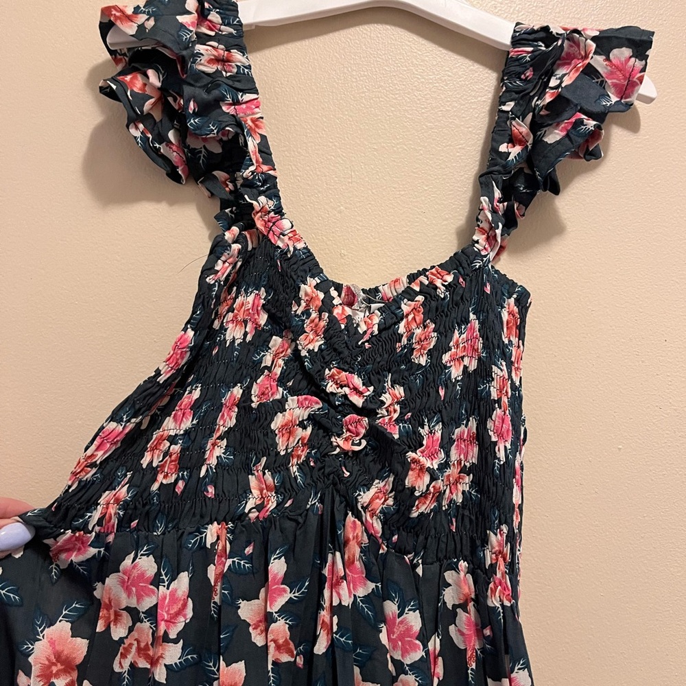 Tiare Hawaii Floral Smocked Dress